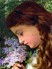 Girl With Lilac by Sophie Gengembre Anderson
